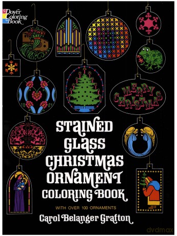 Stained Glass Christmas Ornamenta - Grafton [KSIĄŻKA]