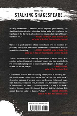 Stalking Shakespeare - Lee Durkee [KSIĄŻKA]