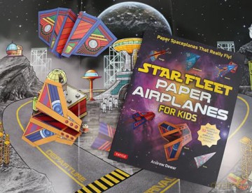 Star Fleet Paper Airplanes For Kids - Andrew Dewar [KSIĄŻKA]
