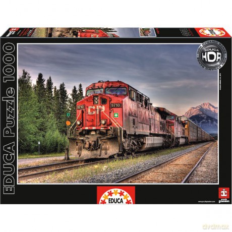 Educa 1500 El. Kanadyjski Pociąg, Banff [PUZZLE]
