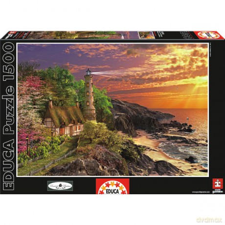 Educa 1500 El. Skaliste Wybrzeże [PUZZLE]