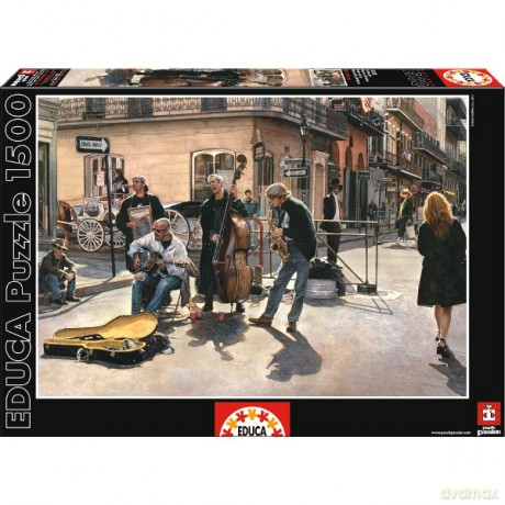 Educa 1500 El. Ulica W Nowym Orleanie [PUZZLE]