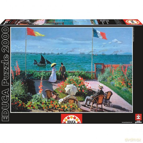 Educa 2000 El.Taras Nad Morzem, C. Monet [PUZZLE]