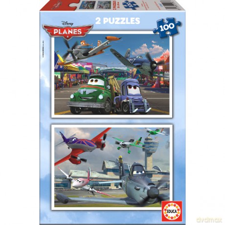 Educa 2x100 El.Planes [PUZZLE]