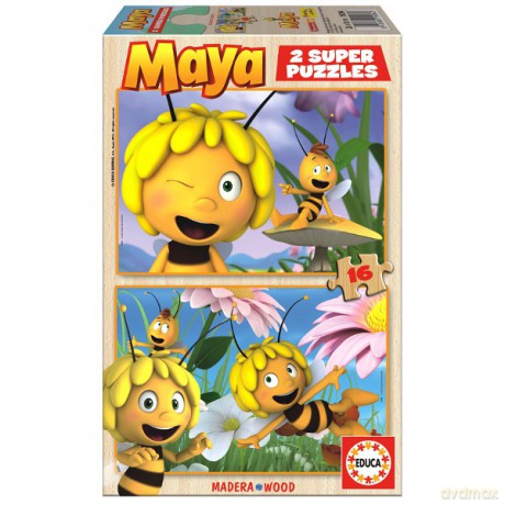 Educa 2x16 El.Pszczółka Maja [PUZZLE]