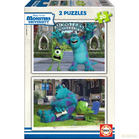 Educa 2x20 El.Monsters University [PUZZLE]