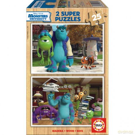 Educa 2x25 Monsters University [PUZZLE]