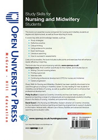 Study Skills For Nursing And Midwifery Students - Phillip Scullion [KSIĄŻKA]