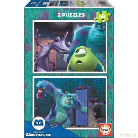 Educa 2x48 El.Monsters University [PUZZLE]