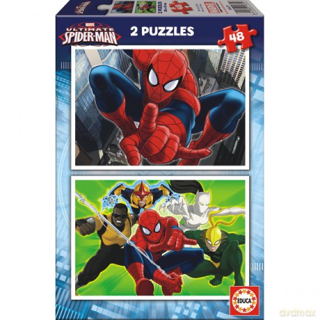 Educa 2x48 El.Spiderman [PUZZLE]