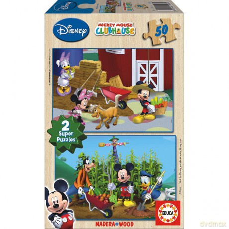Educa 2x50 El. Klub Myszki Miki [PUZZLE]