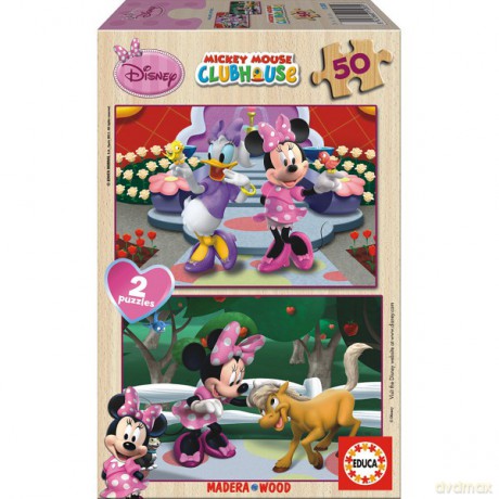 Educa 2x50 El.Myszka Minnie [PUZZLE]