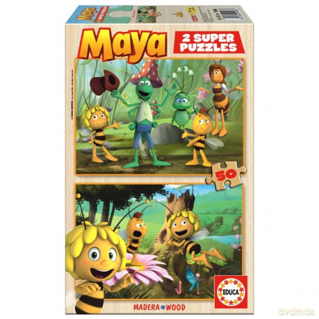 Educa 2x50 El.Pszczółka Maja [PUZZLE]