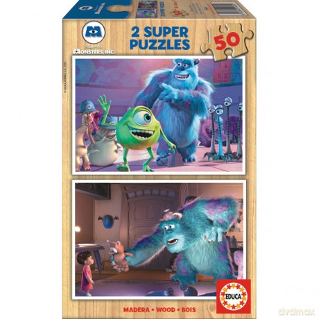 Educa 2x50 Monsters Inc. [PUZZLE]