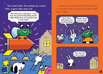 Super Rabbit Boy Blasts Off - Thomas Flintham [KSIĄŻKA]