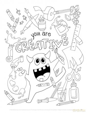 Super Silly Monsters Coloring Activity - Marie Browning [KSIĄŻKA]