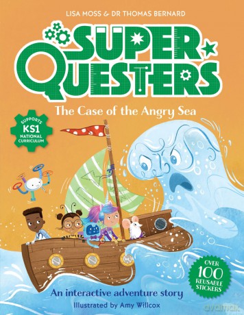 Superquesters/Case Of The Angry Sea Ks1 - Thomas Bernard [KSIĄŻKA]
