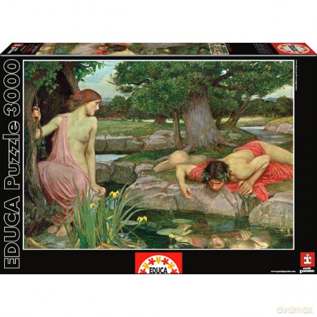 Educa 3000 El. Echo I Narcyz, Waterhouse [PUZZLE]