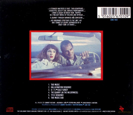 Johnny Yesno soundtrack (Cabaret Voltaire) [CD]
