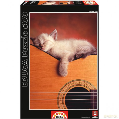 Educa 500 El. Moja Gitara [PUZZLE]