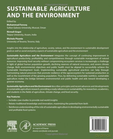 Sustainable Agriculture and the Environment - Muhammad Farooq [KSIĄŻKA]