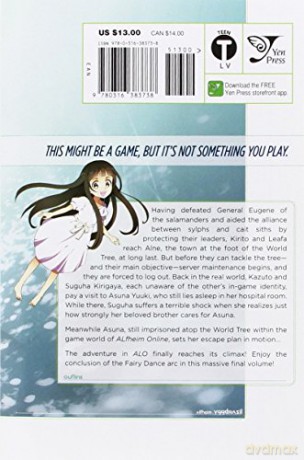 Sword Art Online Fairy Dance Vol 3 - Reki Kawahara [KSIĄŻKA]