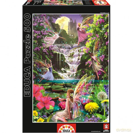 Educa 500 El. Wodospad Wróżek [PUZZLE]