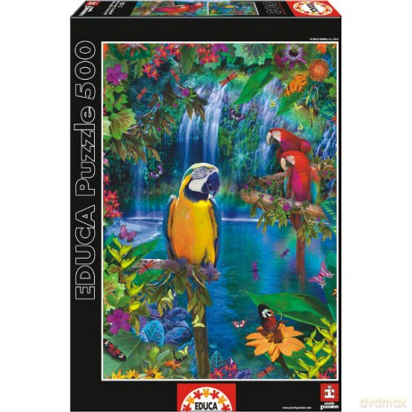 Educa 500 El.Tropikalny Raj [PUZZLE]