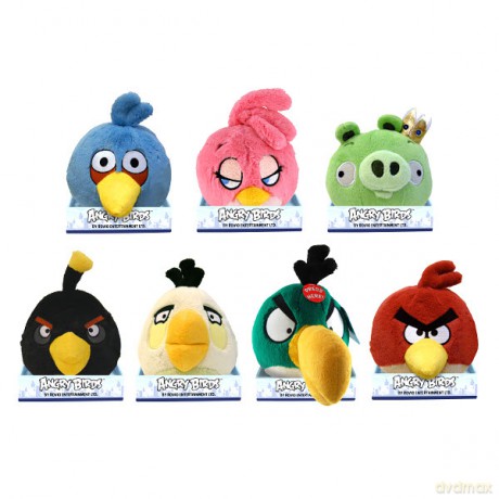 Epee Angry Birds Plusz Dźwięk 21cm, 7 Wz [ZABAWKA]