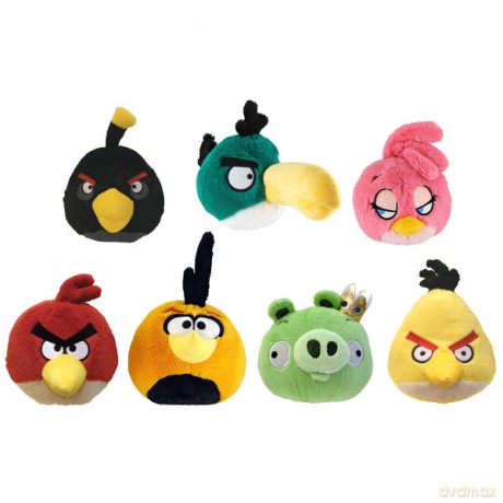 Epee Angry Birds Plusz Dźwięk.13 Cm,7 Wz [ZABAWKA]