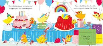 Ten Little Ducklings - Lucy Rowland [KSIĄŻKA]