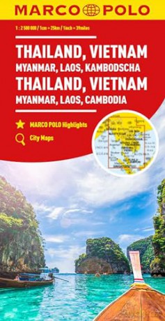Thailand Vietnam Laos Cambodia - Unknown [KSIĄŻKA]