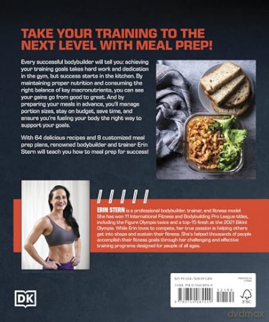 The Bodybuilders Meal Prep Cookbook - Erin Stern [KSIĄŻKA]