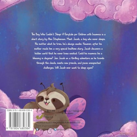 The Boy Who Couldn't Sleep: A Fairytale for Children with Insomnia - Alex Stephenson [KSIĄŻKA]