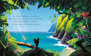 The Gecko And The Echo Board Book - Rachel Bright [KSIĄŻKA]