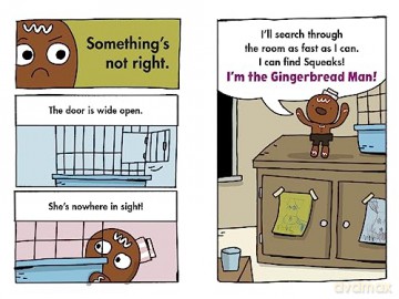 The Gingerbread Man: Class Pet on the Loose: 2 (The Gingerbread Man Is Loose Graphic Novel) - Laura Murray [KSIĄŻKA]