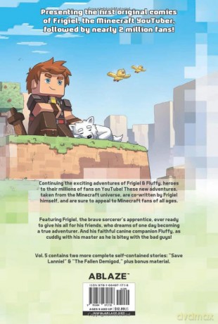 The Minecraft-Inspired Misadventures Of - Frigiel [KSIĄŻKA]