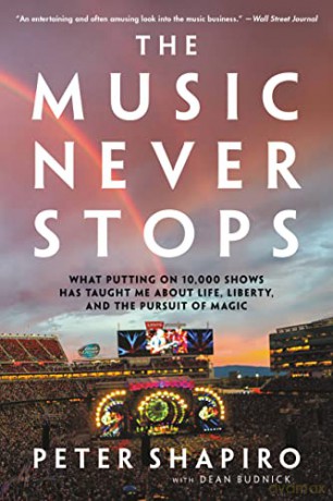 The Music Never Stops - Peter Shapiro Dean B [KSIĄŻKA]