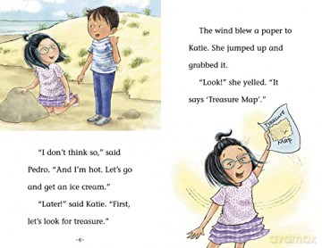 The Mystery of the Disappearing Treasure Map (Katie Woo and Pedro Mysteries) - Fran Manushkin [KSIĄŻKA]