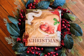 The Night Before Christmas Board Book - Charles Santore [KSIĄŻKA]