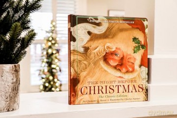 The Night Before Christmas Board Book - Charles Santore [KSIĄŻKA]