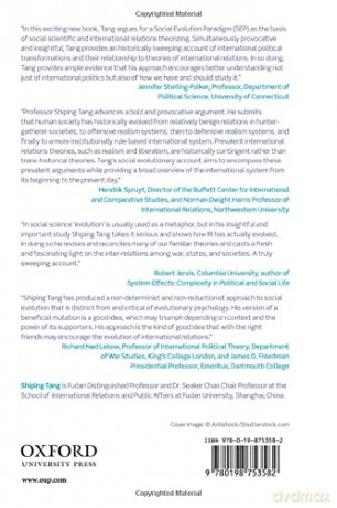 The Social Evolution of International Politics - Shiping Tang [KSIĄŻKA]