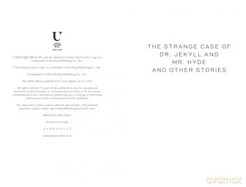 The Strange Case of Dr. Jekyll and Mr. Hyde and Other Stories (Signature Classics) (Signature Editions) - Robert Lo Stevenson [KSIĄŻKA]