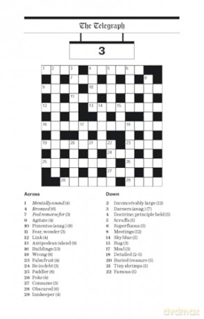 The Telegraph Big Book Of Quick Crosswo - Telegraph Media Grou [KSIĄŻKA]