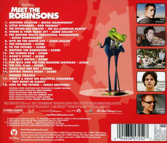 Meet The Robinsons soundtrack (Rodzinka Robinsonów) [CD]