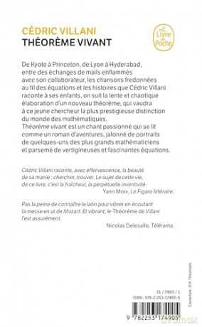 Theoreme Vivant - Cedric Villani [KSIĄŻKA]