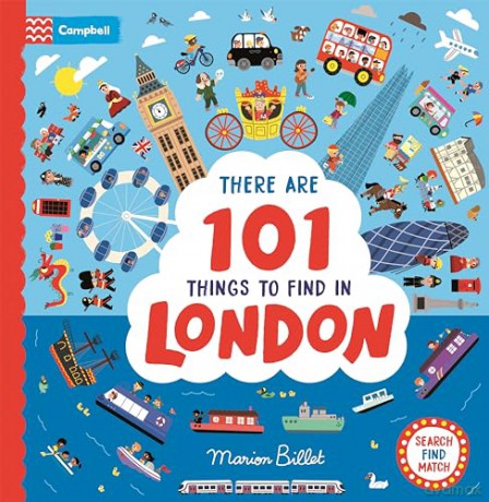There Are 101 Things To Find In London - Campbell Books [KSIĄŻKA]