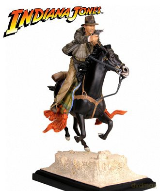 Gentle Giant Indiana Jones On Horseback [FIGURKA]