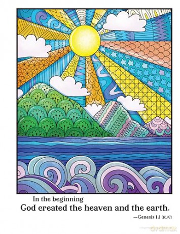 Time To Rejoice Coloring Book - Veronica Hue [KSIĄŻKA]