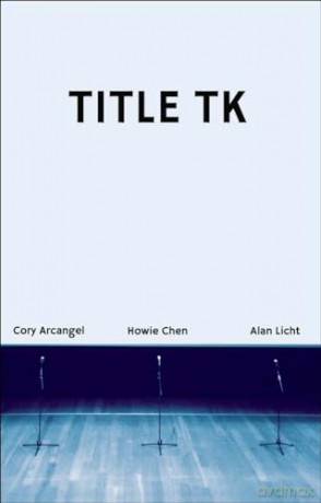 Title Tk - Cory Arcangel [KSIĄŻKA]